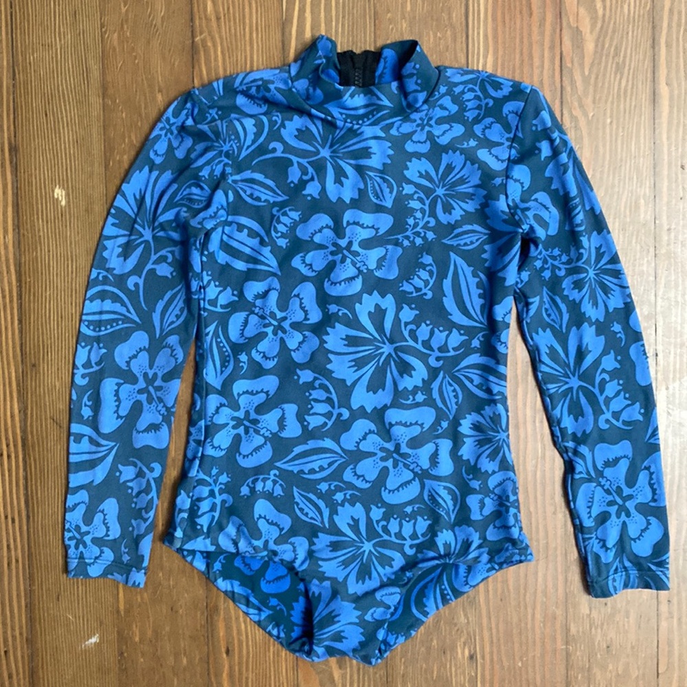 Mikoh mini Pau long sleeve one piece swimsuit